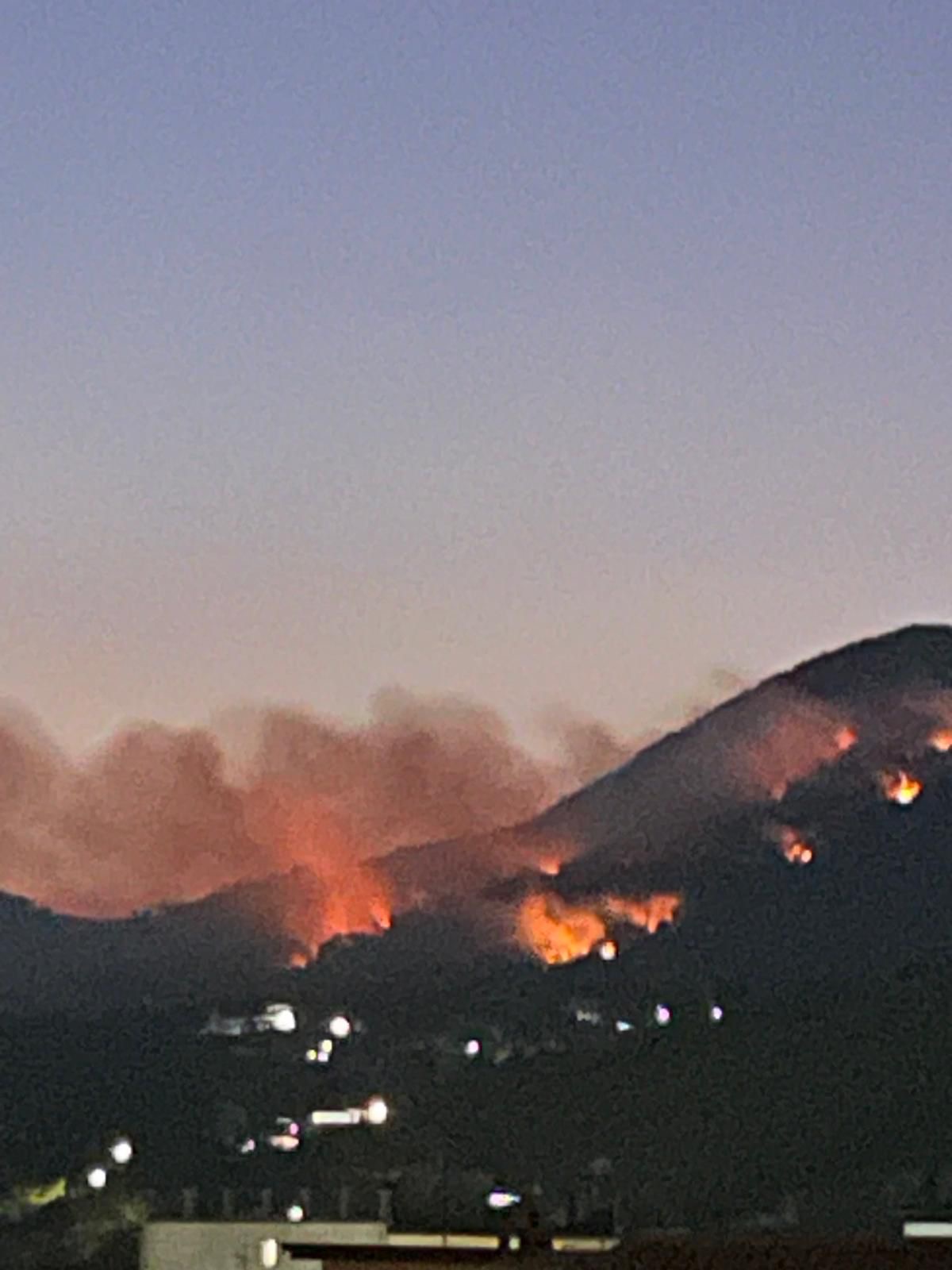 Roccarainola – Incendio in montagna: appello ai volontari