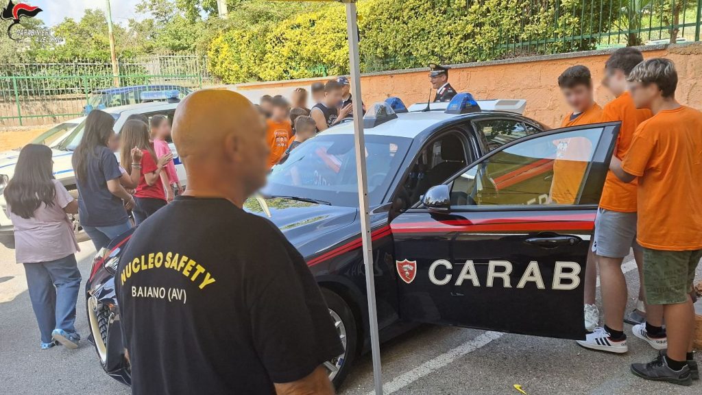 Baiano (AV): i Carabinieri incontrano i giovanissimi volontari della Protezione Civile