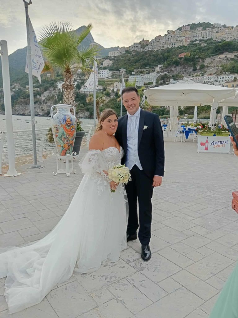 MUGNANO DEL CARDINALE. A Vietri sul Mare, nozze da sogno per Maristella Prezioso e Pierino De Vecchis