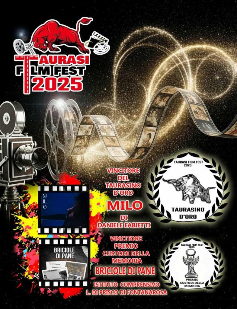 Ecco i vincitori della decima edizione del “Taurasi Film Fest  Al cortometraggio “Milo” di Daniele Fabietti il “Taurasino d’Oro”