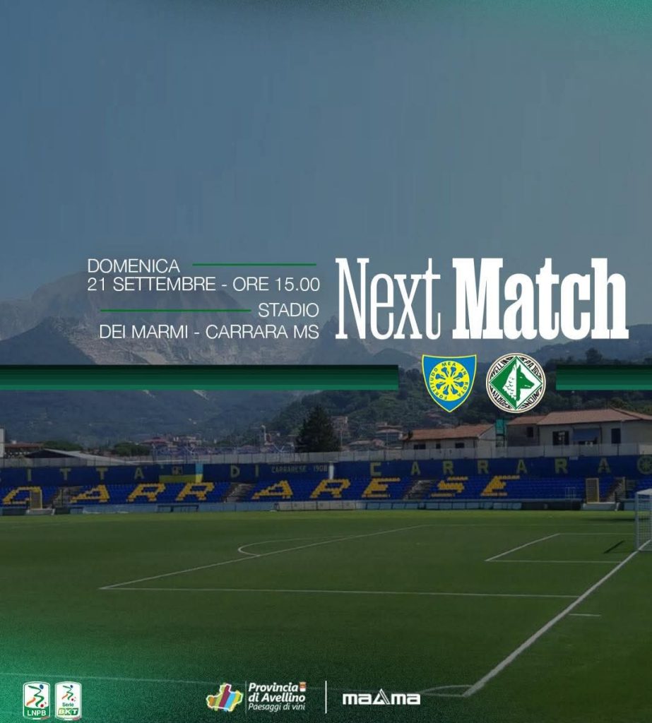 U.S. Avellino. Lupi oggi a Carrara, i convocati di mister Biancolino U.S. Avellino. Lupi oggi a Carrara, i convocati di mister Biancolino