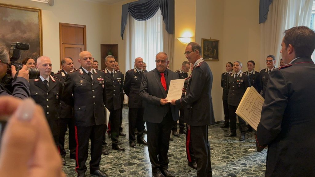 Due carabinieri irpini insigniti di encomio solenne: premiati Michele Conte e Dario D’Ambrosio