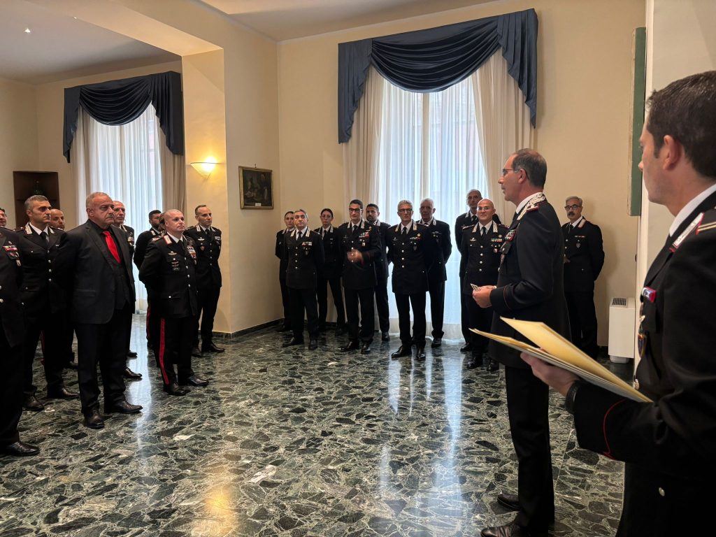 Due carabinieri irpini insigniti di encomio solenne: premiati Michele Conte e Dario D’Ambrosio