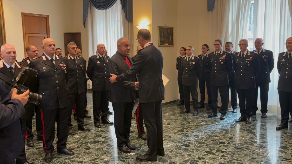 Due carabinieri irpini insigniti di encomio solenne: premiati Michele Conte e Dario D’Ambrosio