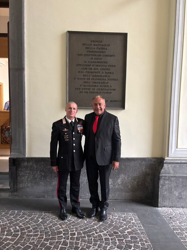 Due carabinieri irpini insigniti di encomio solenne: premiati Michele Conte e Dario D’Ambrosio