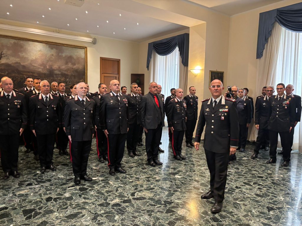 Due carabinieri irpini insigniti di encomio solenne: premiati Michele Conte e Dario D’Ambrosio