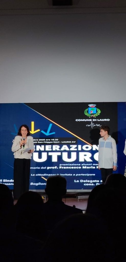 Lauro, grande successo per la 4ª edizione del “Premio Generazione Futuro” in memoria del prof. Nappi