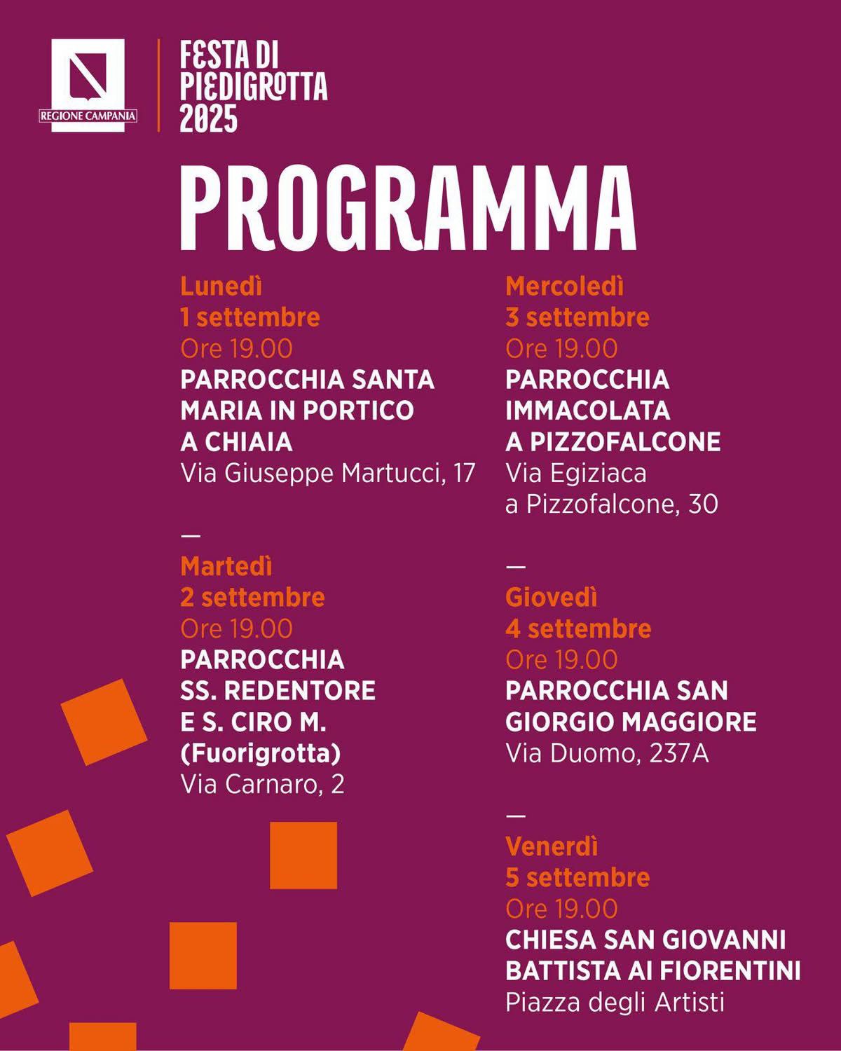 Napoli ritrova la sua Festa di Piedigrotta dopo 25 anni