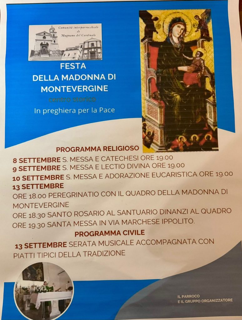 Mugnano del Cardinale celebra la Festa della Madonna di Montevergine