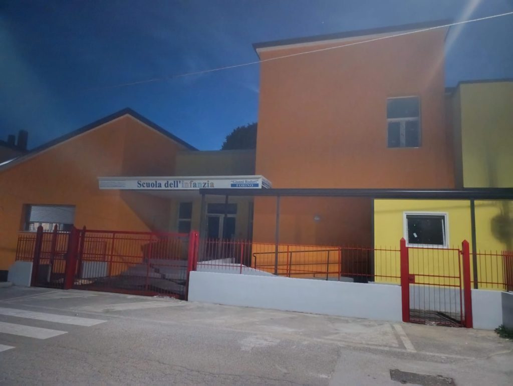 Forino (Av): Riapre la Scuola dell Infanzia G. Rodari dopo i lavori di ristrutturazione. Linaugurazione Sabato 13 ore 11.00