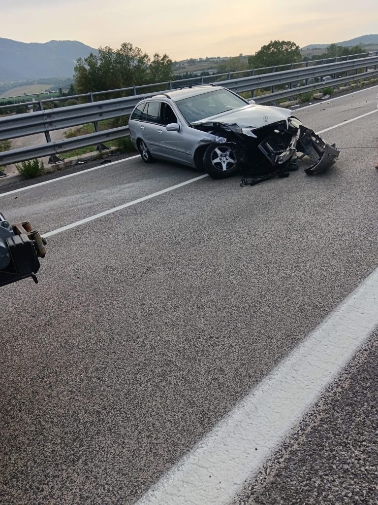 Incidente sull’Ofantina, nei pressi di Lioni: traffico rallentato e paura tra gli automobilisti