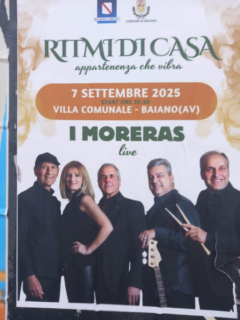 Gli spettacoli in Villa, specialità di Baiano.