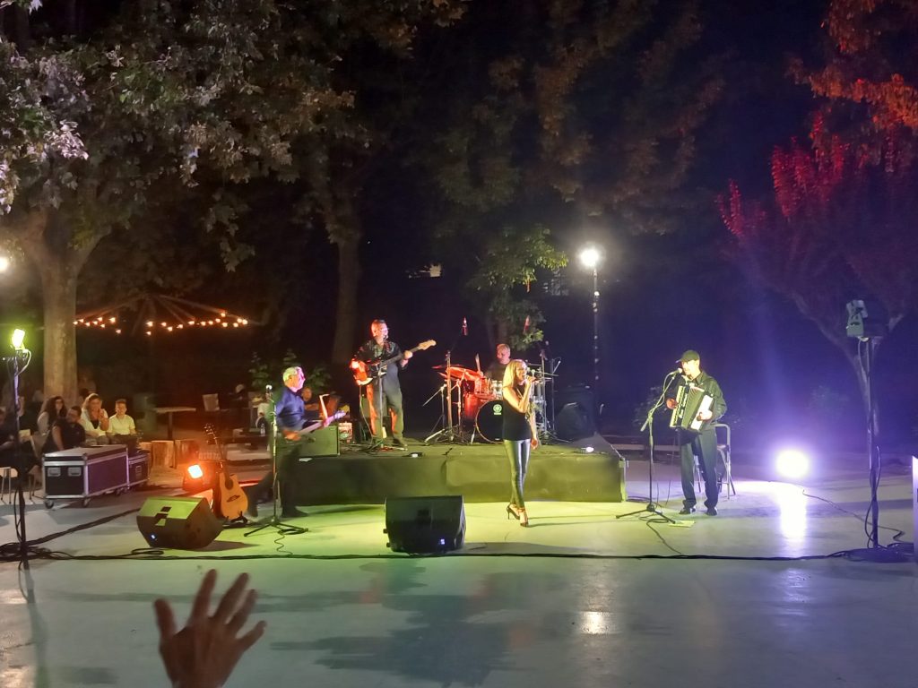 Gli spettacoli in Villa, specialità di Baiano.