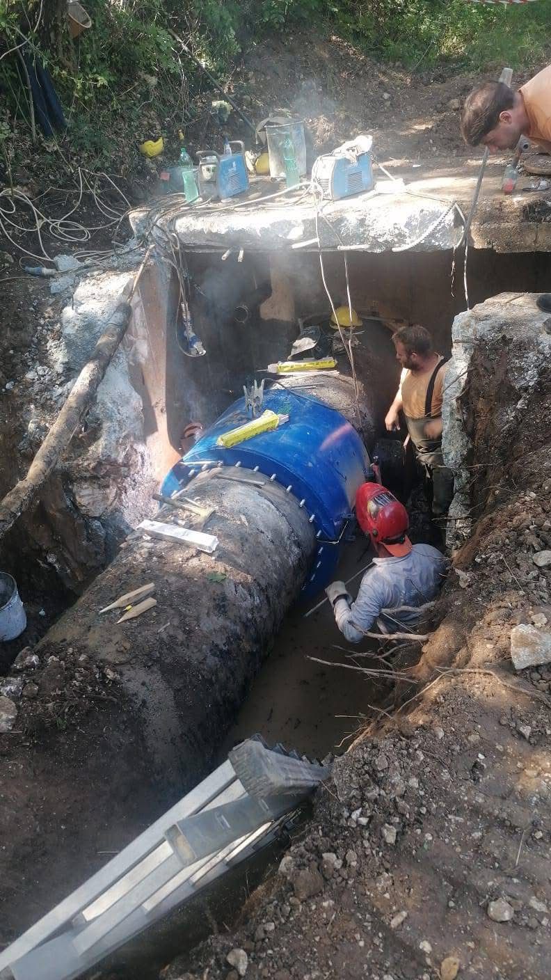 Cassano Irpino, corsa contro il tempo per riparare la condotta adduttrice