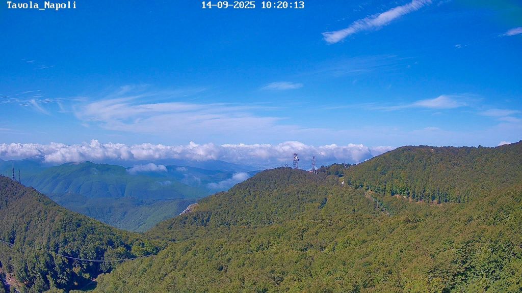 Montevergine: un risveglio tra luce e nubi danzanti