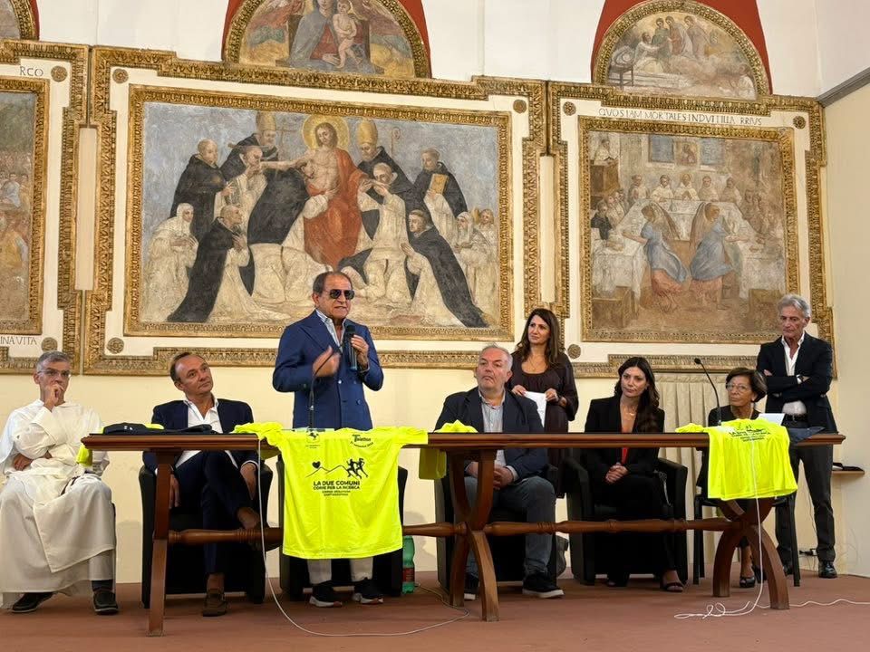 La “Due Comuni” unisce Sant’Anastasia e Somma Vesuviana: sport, solidarietà e fede per Telethon