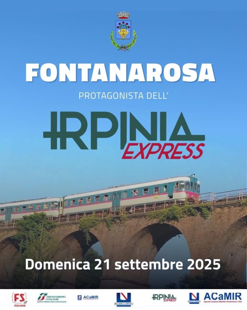 Fontanarosa accoglie l’Irpinia Express: un viaggio tra tradizioni, natura e cultura