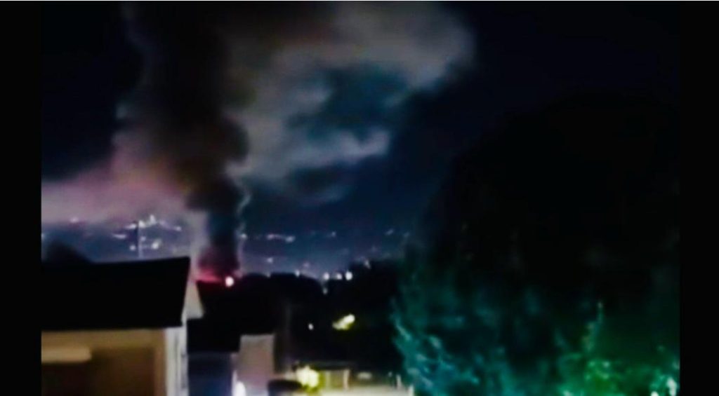 Avellino, incendio a Pianodardine: in fiamme la fabbrica dei freni Cofren