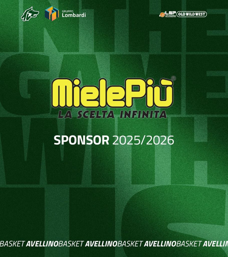 Avellino Basket rinnova la partnership con MielePiù: il marchio sarà sulla divisa ufficiale 2025/2026