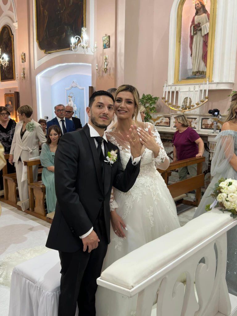 Mugnano del Cardinale, Margherita Casaburo e Cristian Grasso sposi