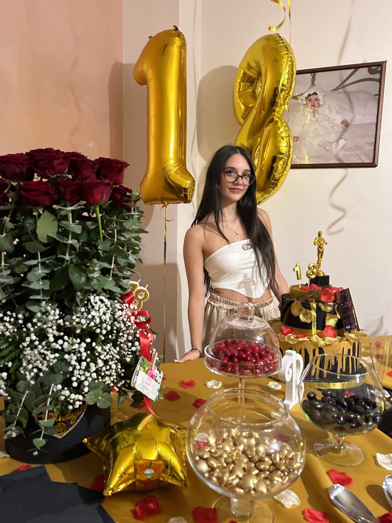 Auguri a Brigida Rega per i suoi 18 anni