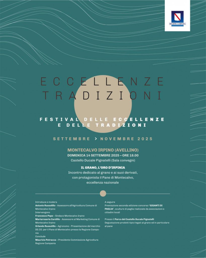 Eccellenze e Tradizioni Montecalvo Irpino celebra il grano e il pane
