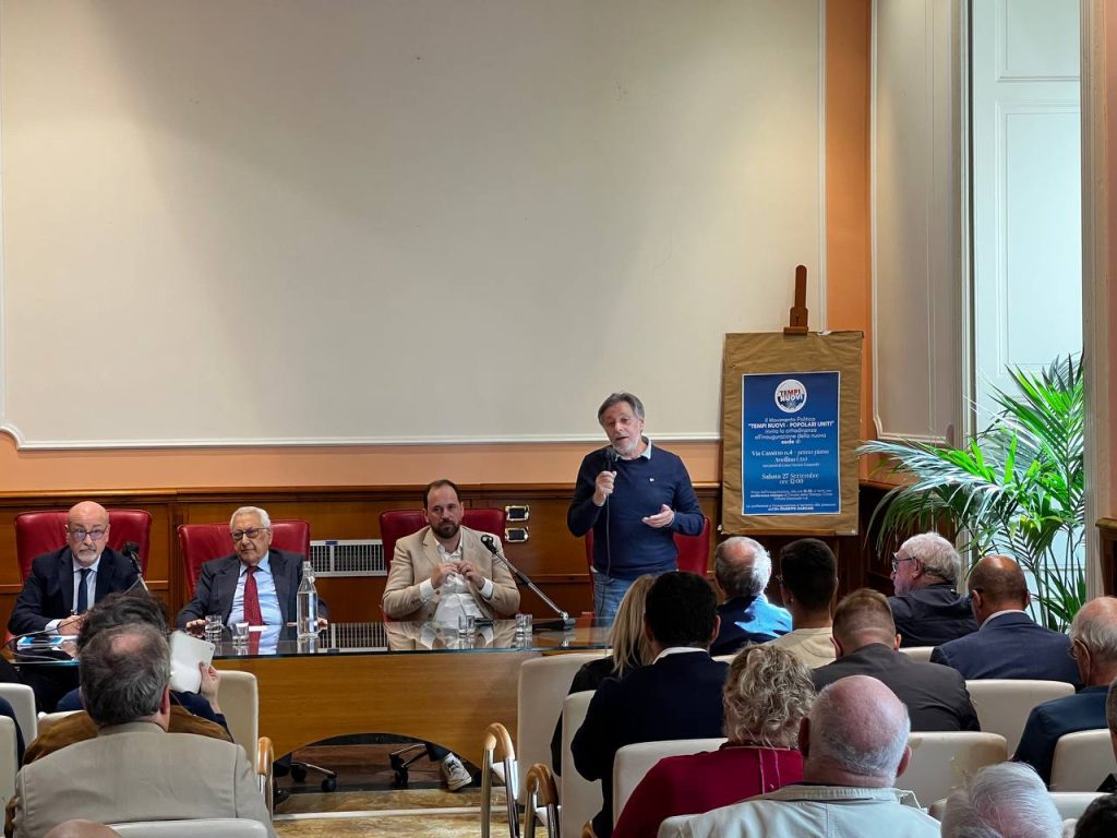 Tempi Nuovi   Popolari Uniti, inaugurata la nuova sede a via Cassitto 4: l’appello di Gargani all’unità. VIDEO