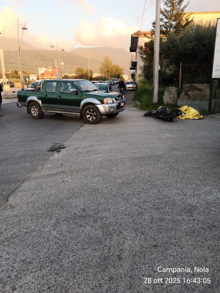 Incidente stradale ad Avella sulla Statale 7 Bis. Ferito un motociclista