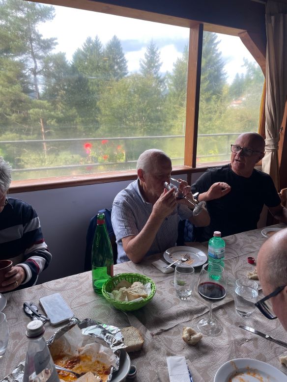 BAIANO.L’ Incontro... in trasferta sul Laceno. Onore alla leggerezza e bontà dell’ enogastronomia dell’Altopiano