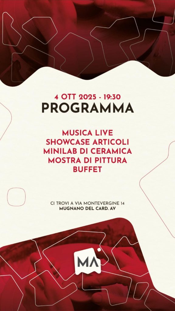 Mugnano del Cardinale, “Materia” apre le porte: arte, ceramica e pittura protagoniste