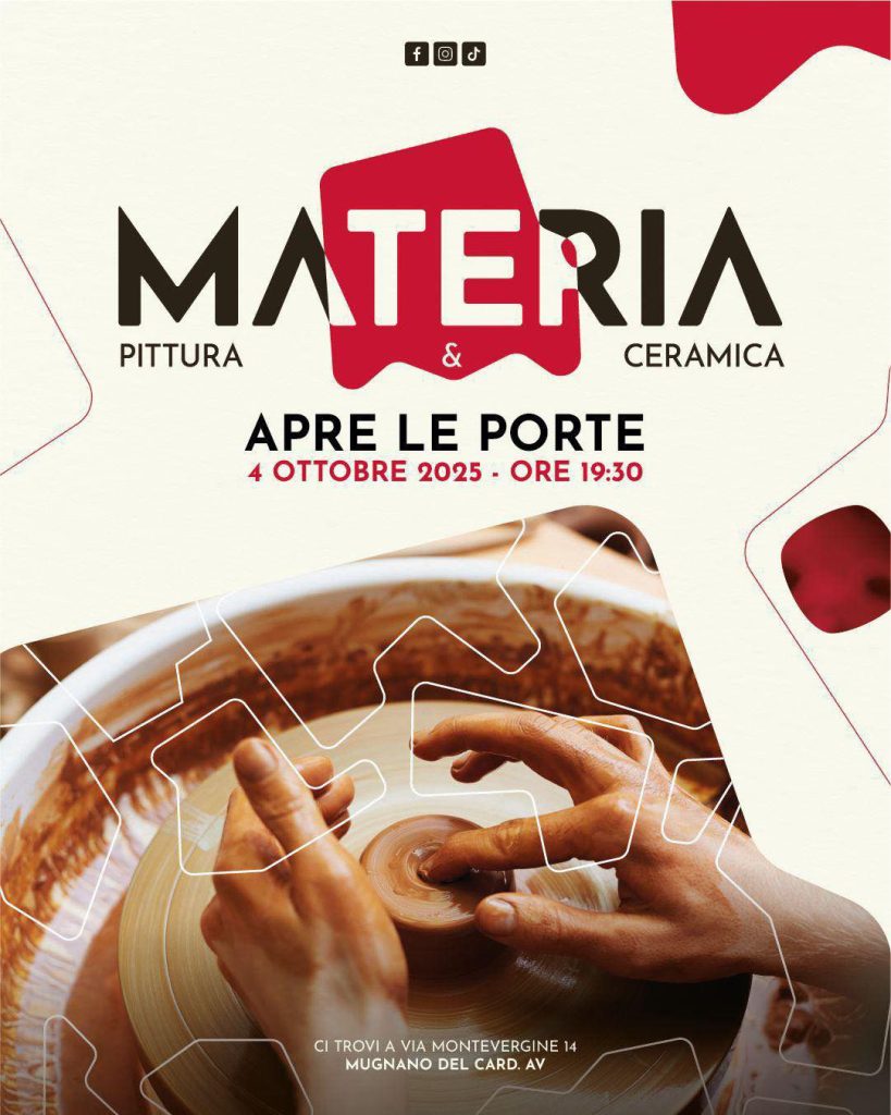 Mugnano del Cardinale, “Materia” apre le porte: arte, ceramica e pittura protagoniste