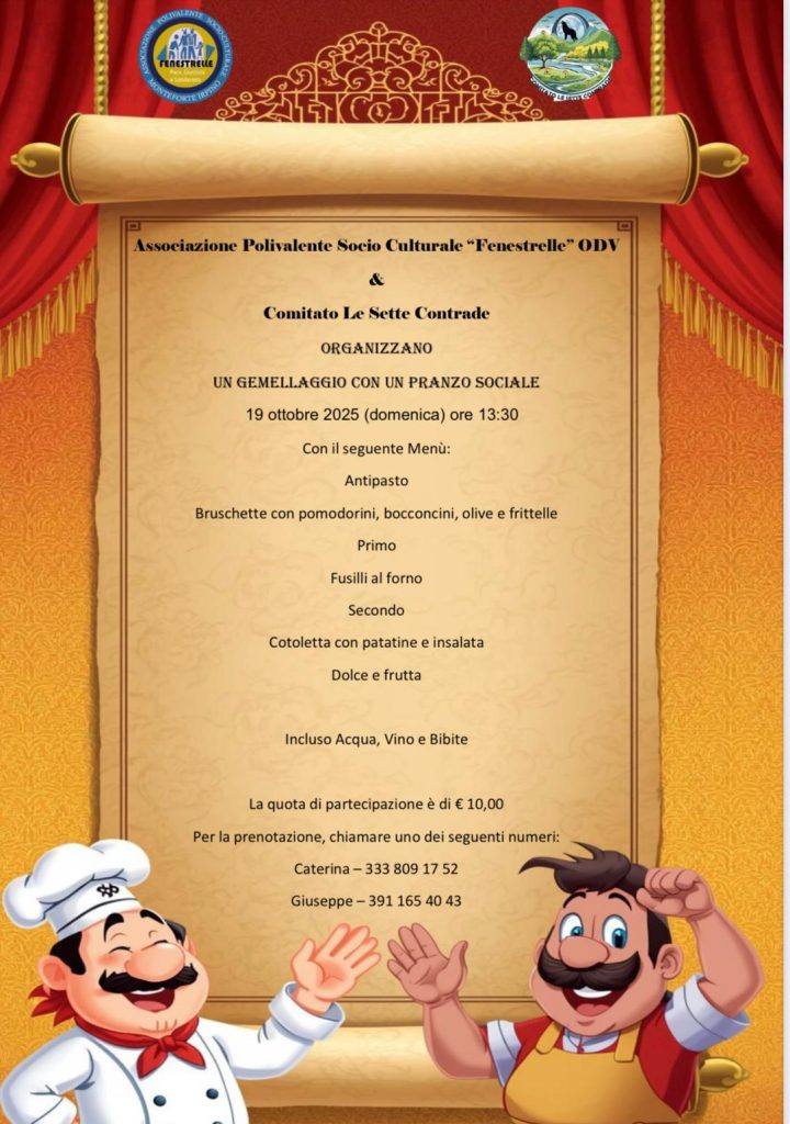 Monteforte Irpino, al via i tornei di Briscola e Calcio Balilla organizzati dalle associazioni “Fenestrelle” e “Le Sette Contrade”