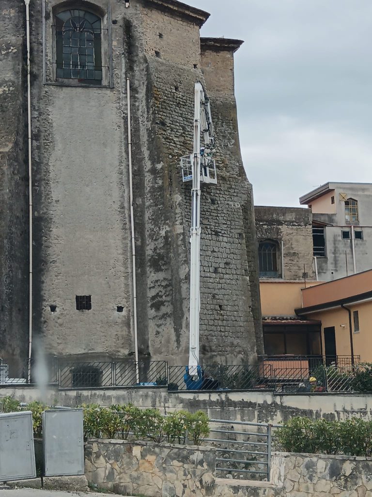 Avella – Al via i lavori di messa in sicurezza della Chiesa di San Giovanni Battista