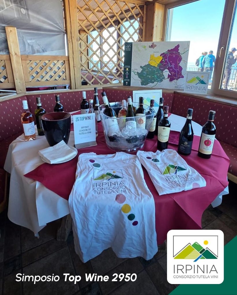 L’Irpinia brinda sulle Dolomiti: i vini di eccellenza in quota al Simposio Top Wine 2950