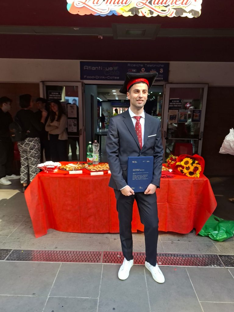 Mugnano del Cardinale celebra la laurea del dottor Antonio Masucci: un traguardo di passione e sacrificio