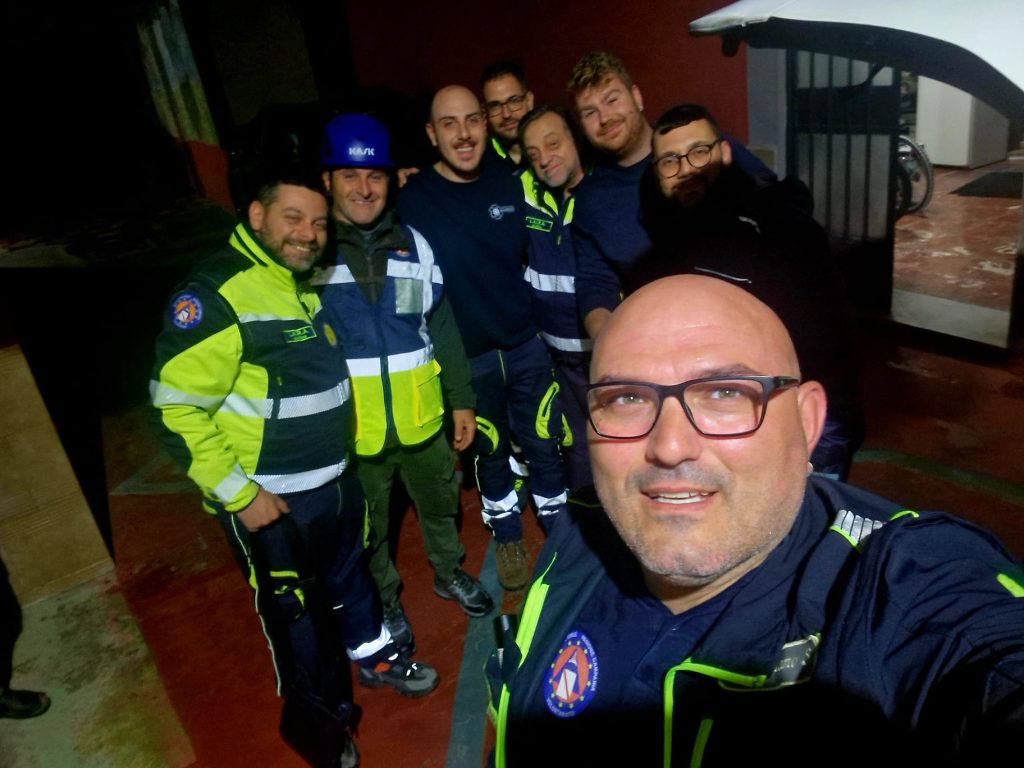 La Protezione Civile di Baiano in prima linea dopo le scosse in Irpinia: attivato il COC e inviati aiuti a Montefredane