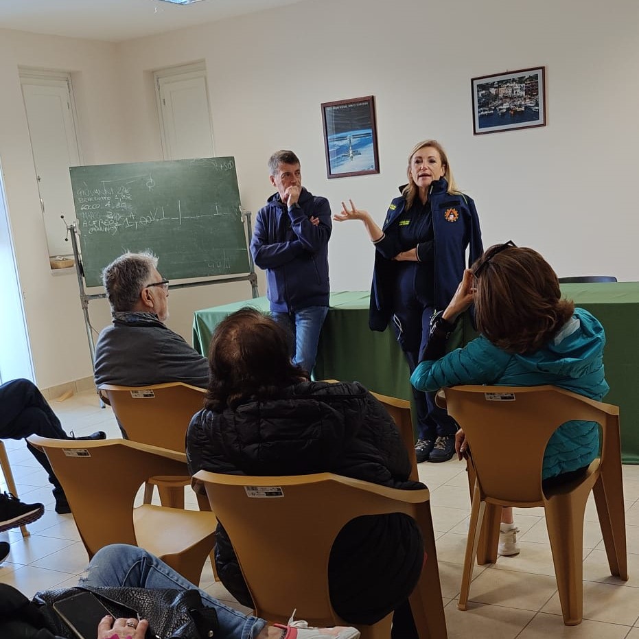 Avellino, dopo le scosse torna la prevenzione: la Protezione Civile incontra i cittadini presso il Centro Sociale di Contrada Bagnoli