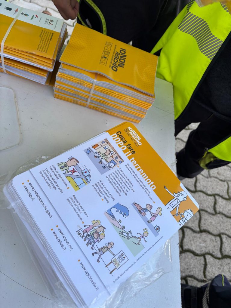 Avellino, dopo le scosse torna la prevenzione: la Protezione Civile incontra i cittadini presso il Centro Sociale di Contrada Bagnoli