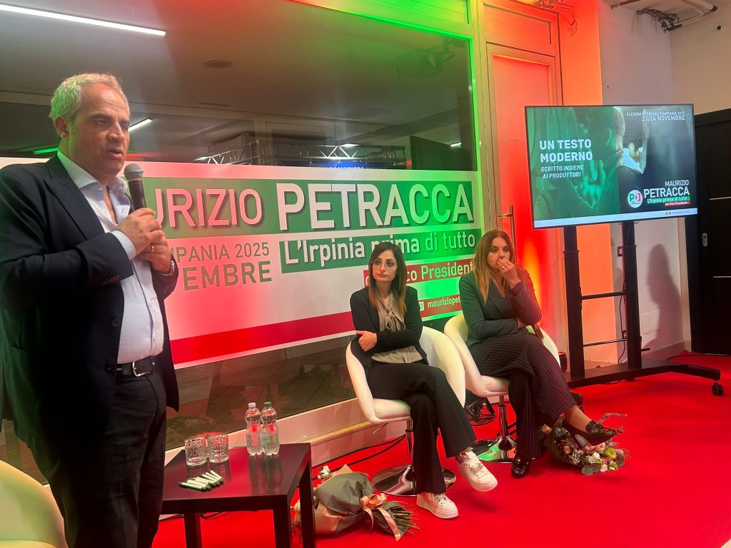 Regionali, Maurizio Petracca ufficializa la candidatura: “L’Irpinia resta la mia priorità” Regionali, Maurizio Petracca ufficializa la candidatura: “L’Irpinia resta la mia priorità”