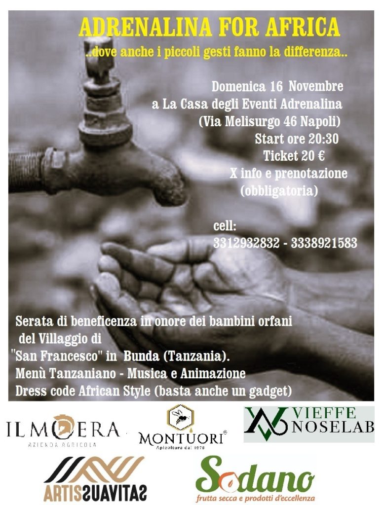 Adrenalina for Africa, dove anche i piccoli gesti fanno la differenza