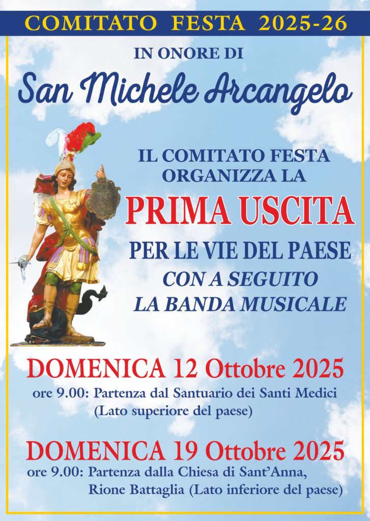 CARBONARA DI NOLA. Rinascita della tradizione con il nuovo Comitato Festa per San Michele Arcangelo