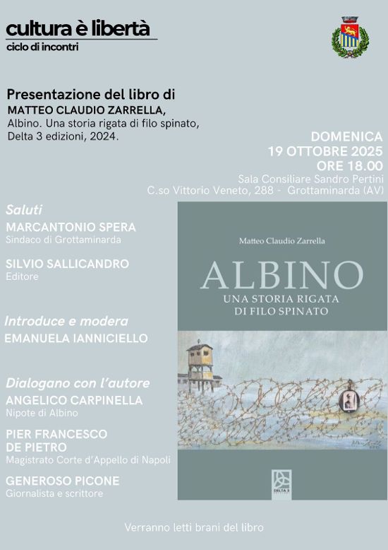 A Grottaminarda la storia di un ufficiale che ebbe il coraggio di dire no: Albino, uno dei 650mila IMI