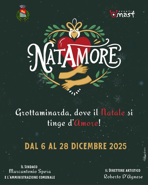 Grottaminarda presenta Natamore, un mese di eventi in occasione del Natale Grottaminarda presenta Natamore, un mese di eventi in occasione del Natale