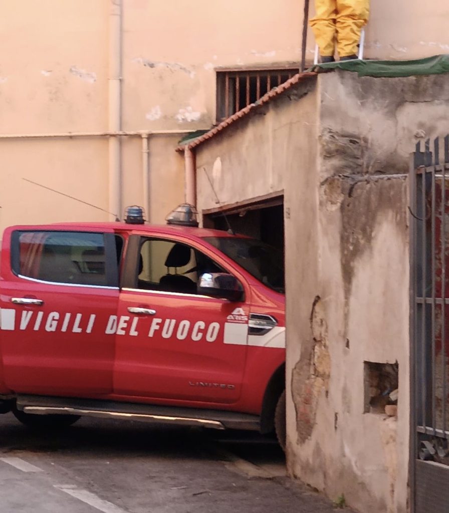 Avella, intervento dei Vigili del Fuoco per un nido di vespe in via Santa Candida