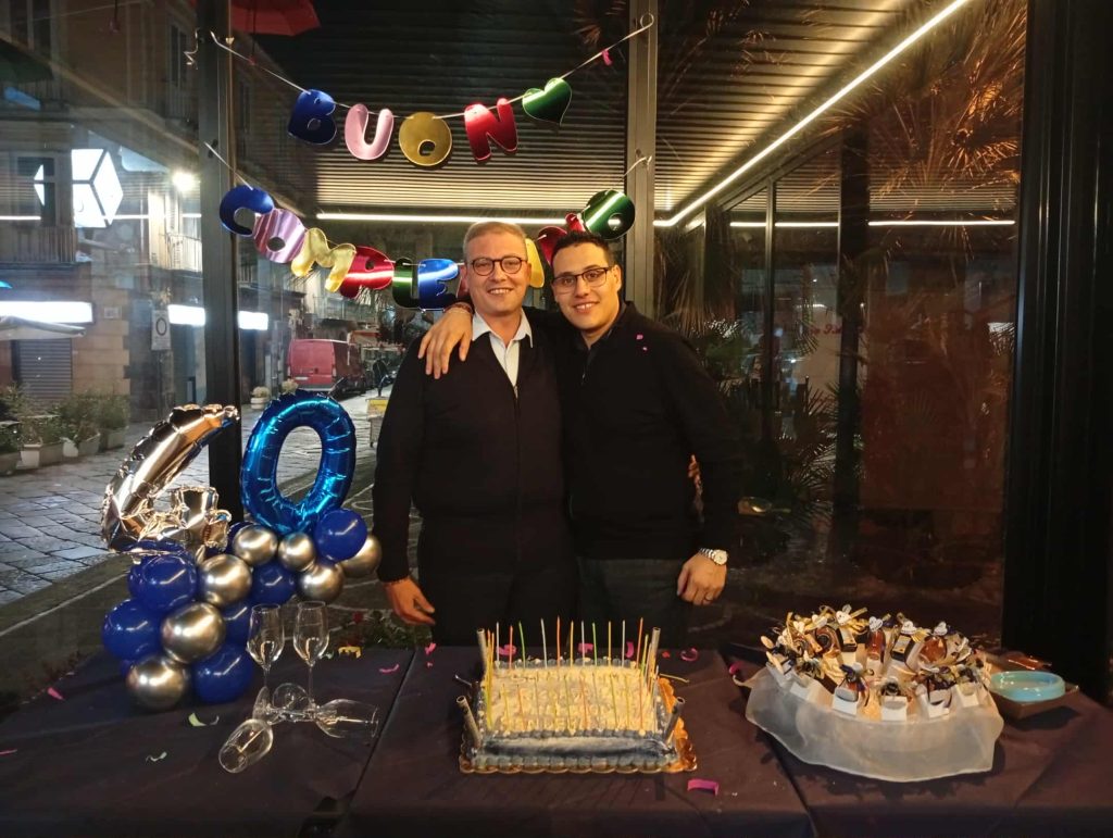 100 DI QUESTI GIORNI. Nola Massimo Danese festeggia il 40° compleanno