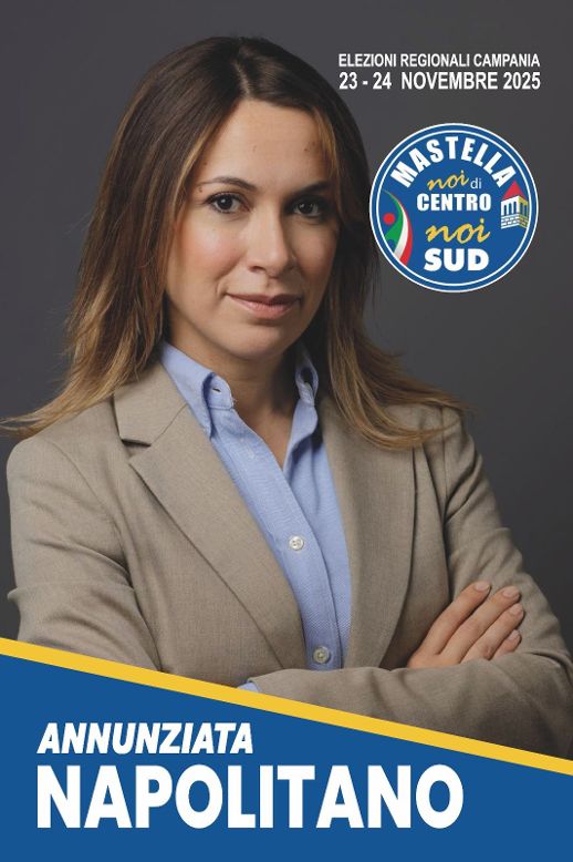 Annunziata Napolitano, equilibrio e concretezza per il futuro della Campania La professionista di Mugnano del Cardinale candidata con “Noi di Centro – Noi Sud” alle Regionali 2025