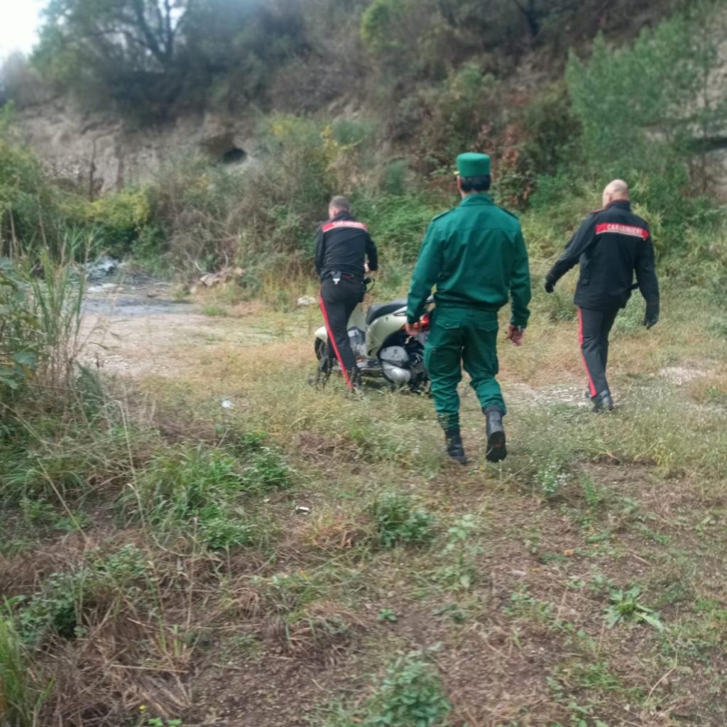 Sarno, la Guardia Agroforestale rinviene un motorino rubato: restituito al legittimo proprietario