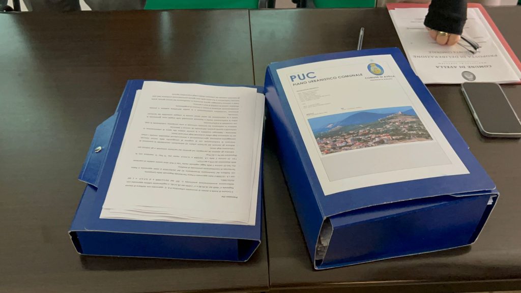 Avella, presentato alla stampa il nuovo PUC: “Un risultato atteso da quasi 50 anni”. Foto e Video