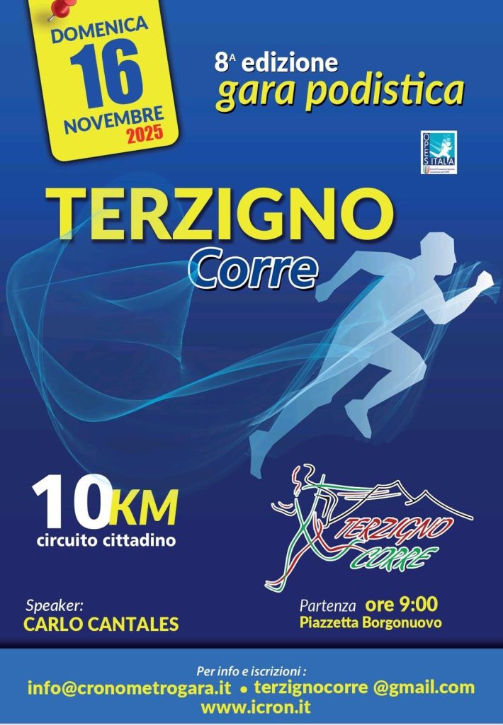 Terzigno,  tutto pronto per l’8ª edizione della “Terzigno Corre”: Comune e Polizia Municipale chiedono collaborazione ai cittadini
