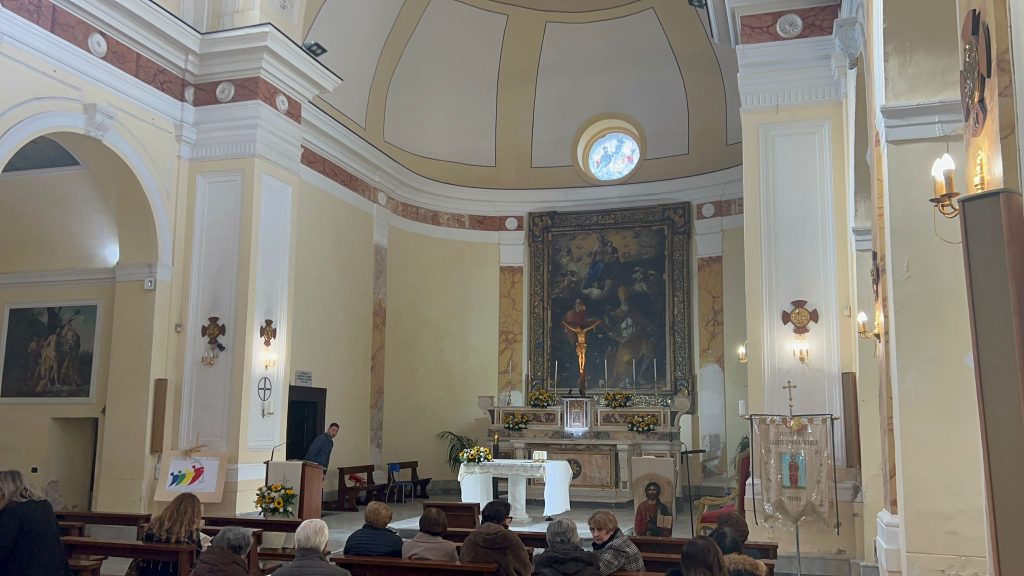 Tufino ritrova il suo cuore spirituale: riaperta la Chiesa di San Bartolomeo nella solennità di Cristo Re. Video e Foto Tufino ritrova il suo cuore spirituale: riaperta la Chiesa di San Bartolomeo nella solennità di Cristo Re. Video e Foto